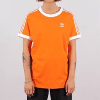 Áo Thun 3 sọc màu cam