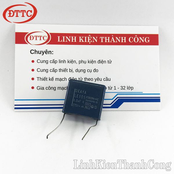 Tụ OKAYA 105 1uF 275V