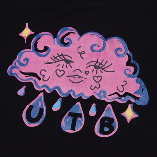 Usthebasic - UTB Logo Rainy Printed Back Tshirt
