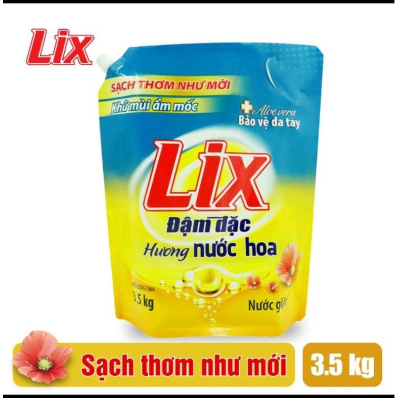 Nước giặt Lix túi 3.5kg