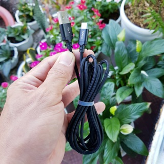 Cáp sạc Hoco dây dù dài 1m Micro USB/Type-C/
