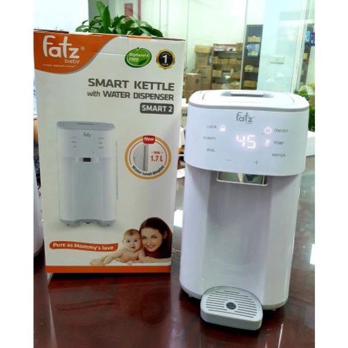 [Bảo hành chính hãng] Bình đun và hâm nước pha sữa thông minh Fatz baby - SMART 2 - FB3817TN