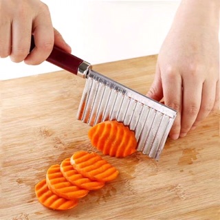 Dao thái rau củ lượn sóng