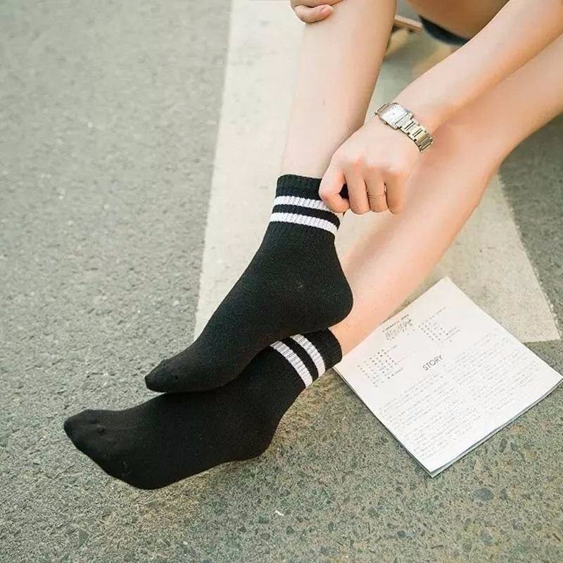 Tất vớ nam nữ chất liệu vải Hàn co giãn bốn chiều, kiểu dáng hiện đại