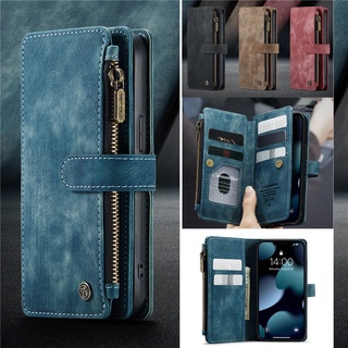 Bao da điện thoại nắp lật có ngăn đựng thẻ kiêm giá đỡ cho IPHONE 13 12 MINI 11 PRO XS MAX XR X 8 7 6 6s Plus