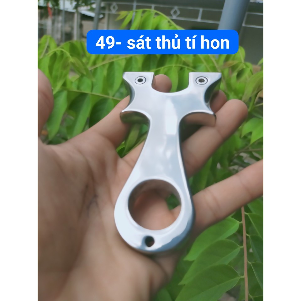 Ná sát thủ inox chạc 6cm vát xéo (1 ná inox + 2 thun