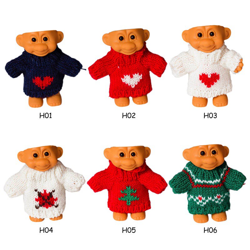 Vỏ bọc bật lửa bằng silicon hình búp bê troll phong cách vintage dễ thương ngộ nghĩnh