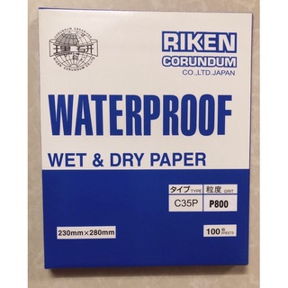 ( Truongloanshop2 ) 100 tờ Giấy nhám Riken / giấy nhám C35 ( từ số P180-P2500)