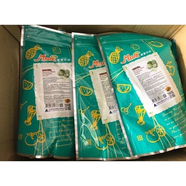 Bột Pudding Dưa lưới MOLE MAULIN -[THƠM MÁT LẠ MIỆNG] - 1Kg - SP010157 - Nguyên liệu pha chế trà sữa HIỆP PHÁT