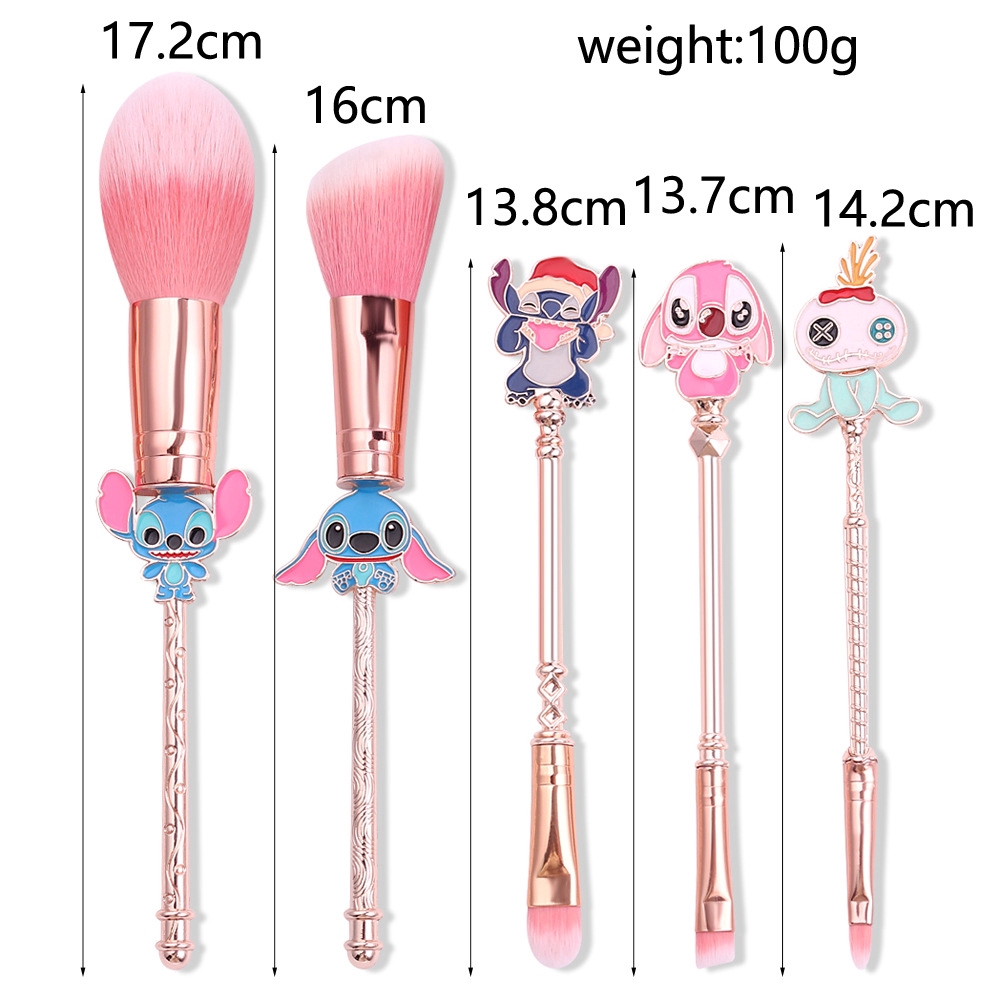 [Hàng mới về] Cọ trang điểm Molamgo trang trí hình búp bê stitch dễ thương