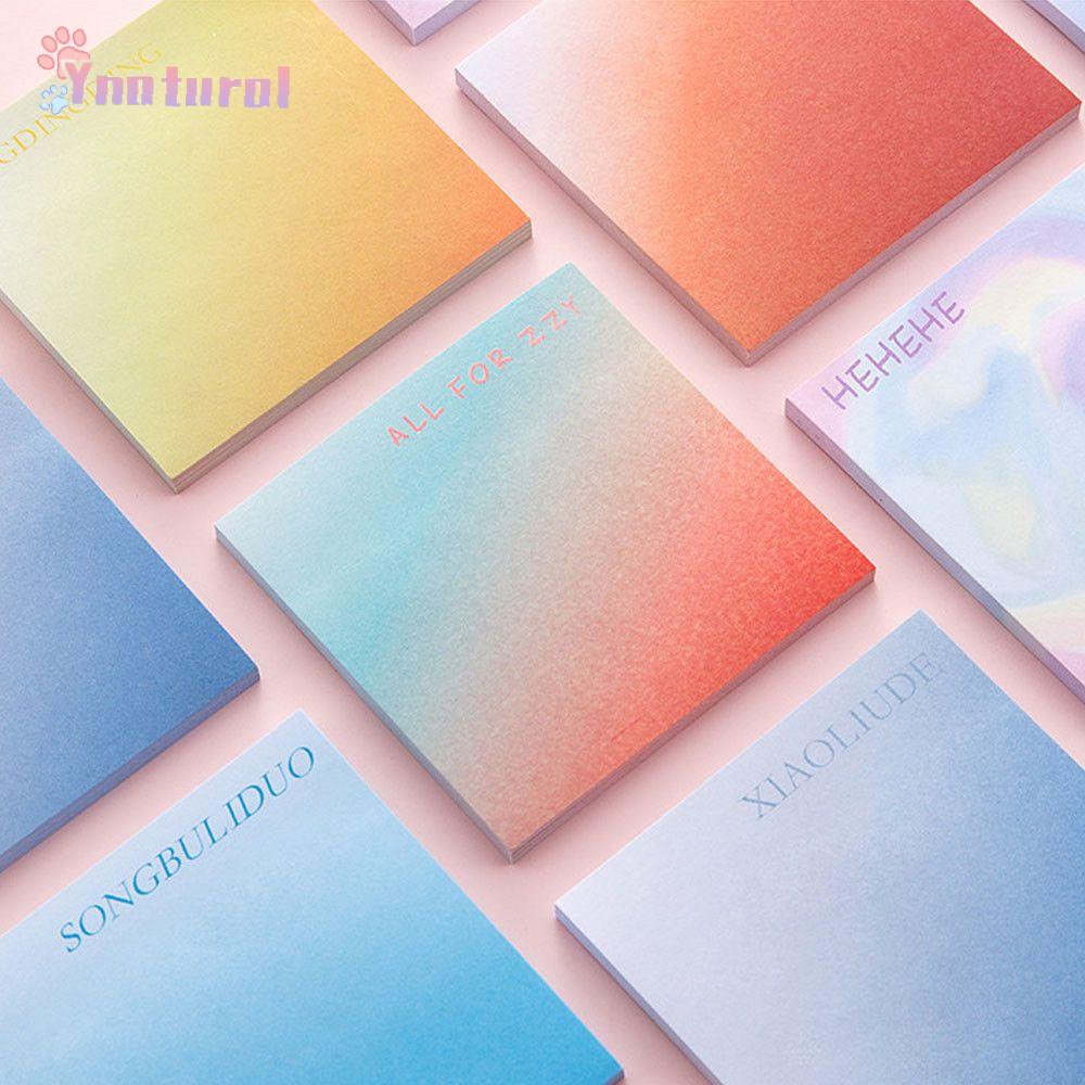 Set 50 Tấm Giấy Ghi Chú Họa Tiết Dễ Thương Phong Cách Hàn Quốc