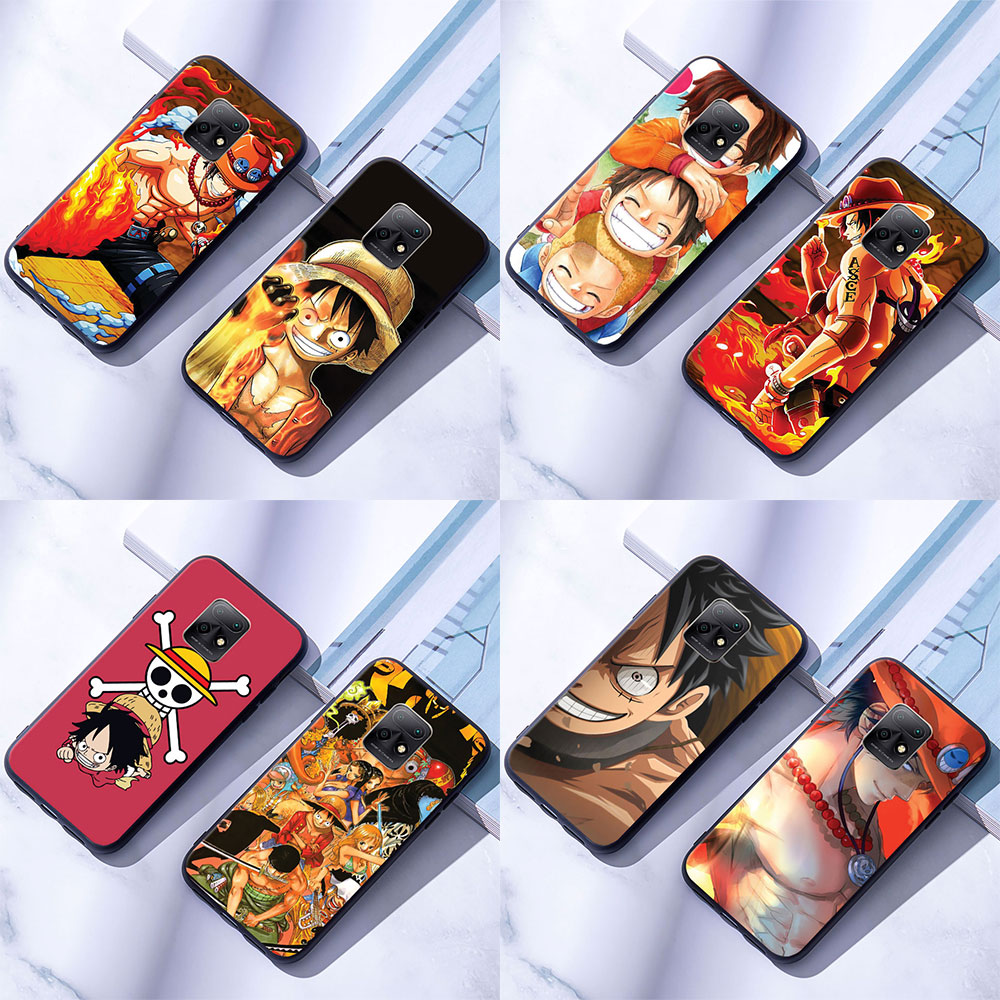 Ốp Điện Thoại Silicon In Hình One Piece Cho Xiaomi Redmi 9 9a 9c Note 9 9s Pro Max