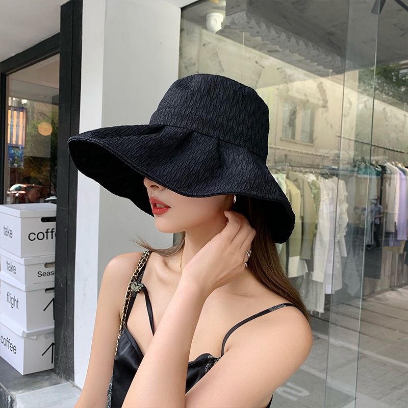 NÓN CHỐNG NẮNG ĐI BIỂN VÀNH LỚN HỌA TIẾT ZICZAC