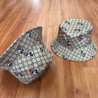 Nón Tai Bèo In Hình Chuột, Mũ Bucket Nam Nữ