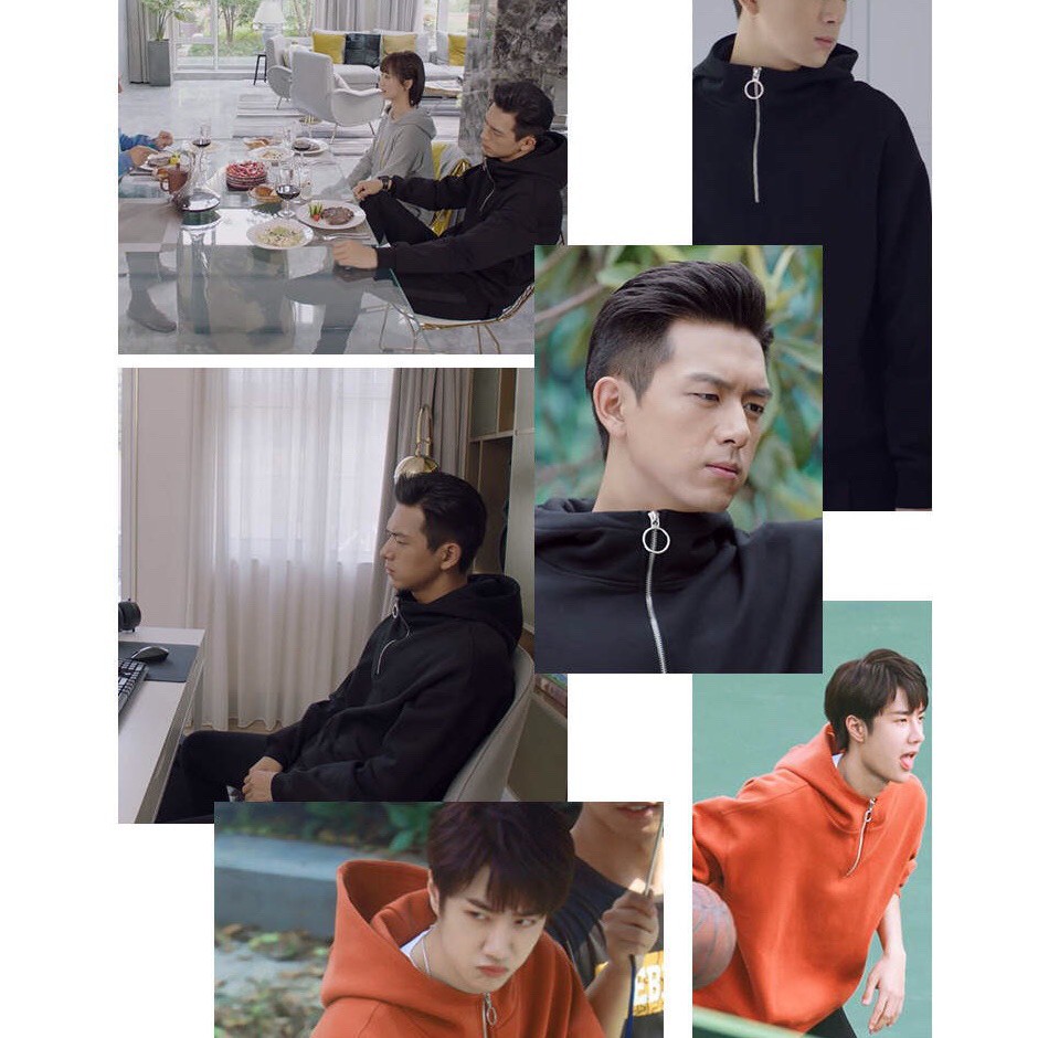[ORDER] ÁO HOODIE NAM KÉO KHÓA CỔ KÈM MŨ TRÙM ĐẦU | BigBuy360 - bigbuy360.vn