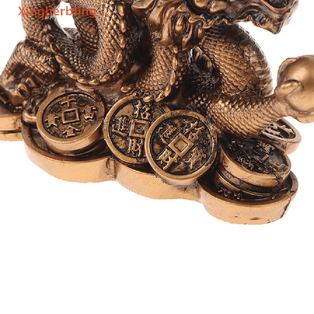 Xhb Tượng Rồng Trung Quốc Bằng Nhựa Resin Điêu Khắc Trang Trí Nhà Bán Chạy