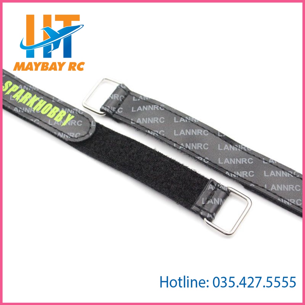 Dây buộc pin máy bay siêu bền bọc da dài 25cm