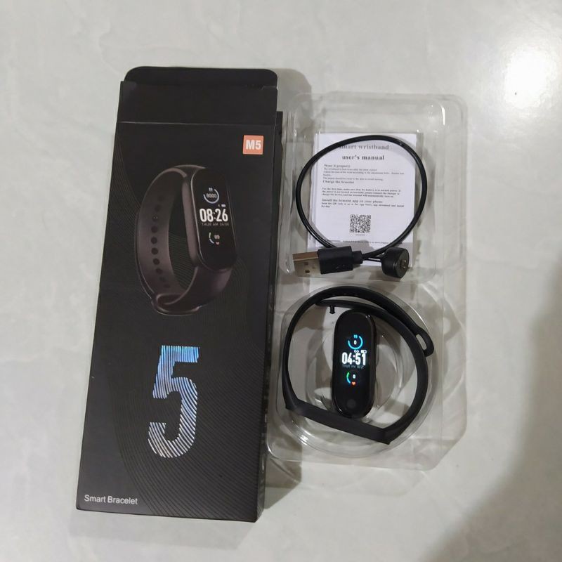 Đồng hồ M5 thay đổi hình nền theo ý muốn _ ĐỒNG HỒ THÔNG MINH M5 KẾT NỐI BLUETOOTH, chống nước IP67