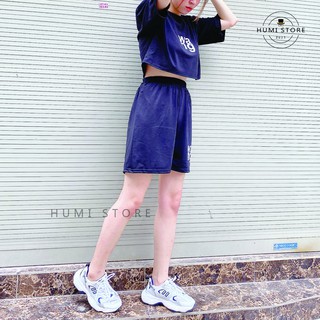 Bộ Đồ Thun Nữ Croptop Wang Trẻ Trung Cá Tính [Xu Hướng Thời Trang] Chất Liệu Co Dãn Mát Mẻ