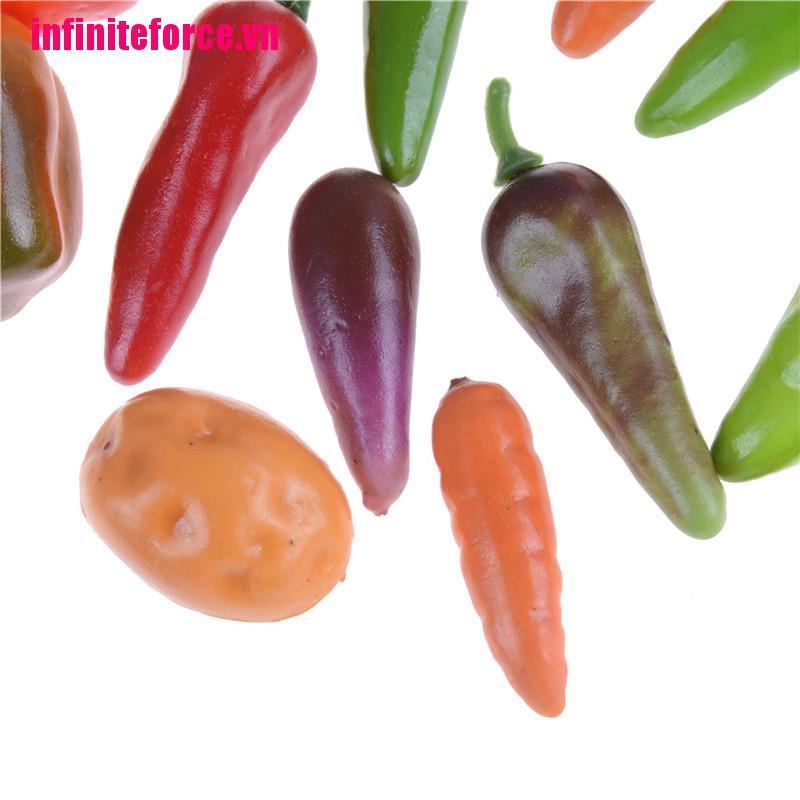 Vn Set 10 Trái Cây Mini Dùng Để Trang Trí Búp Bê