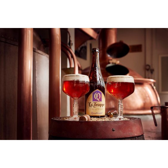 Bia La Trappe Trappist Quadrupel - nhập khẩu Hà Lan - 1 chai 330ml