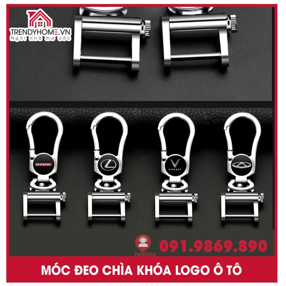 📣 ✌ Móc Chìa Khóa ô tô Mercedes | Móc chìa khóa Xe Hơi Có In Logo Hãng Xe - Thiết Kế Trang Trọng, Tinh Tế ✌