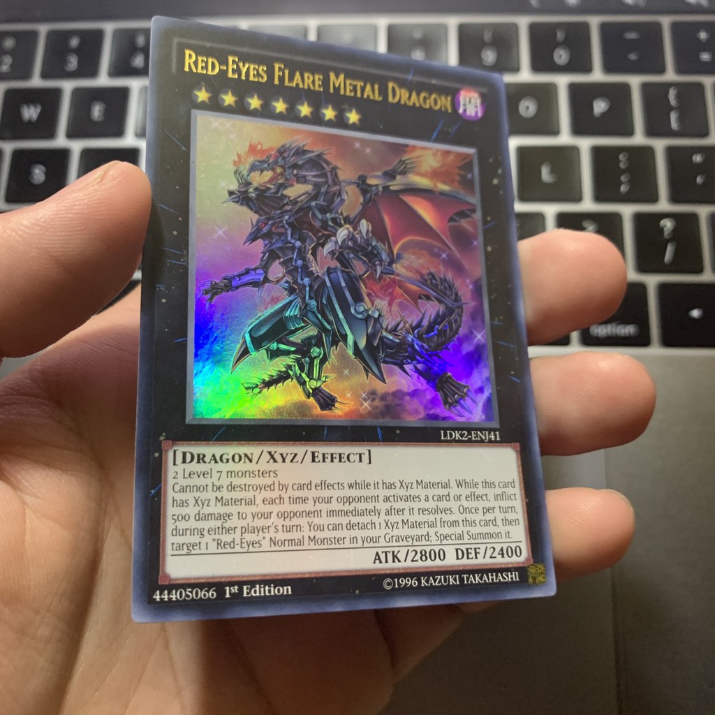Red-Eyes Flare Metal Dragon