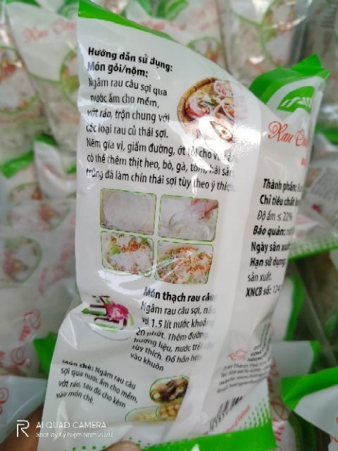 Miến rau câu sợi ngắn 20g KETO, DAS