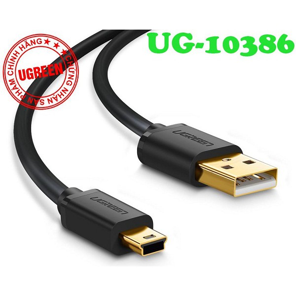 Cáp mini USB sang USB 3m Ugreen 10386 (2.0)