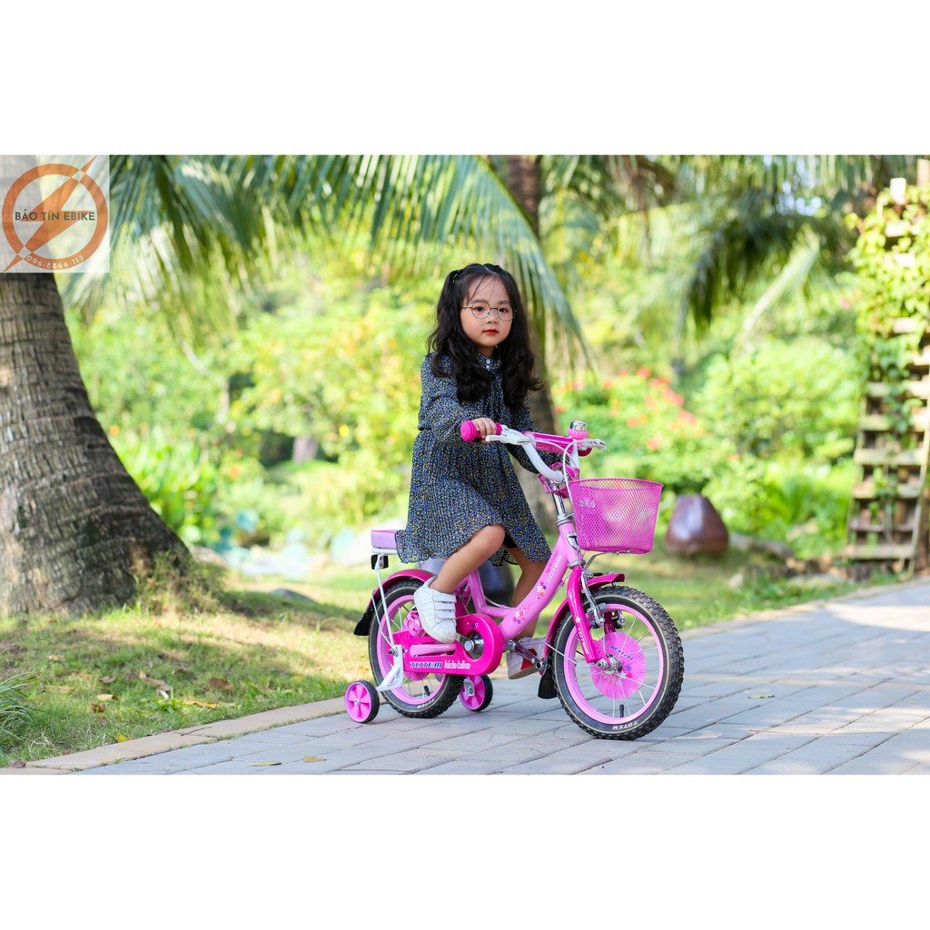 Xe đạp trẻ em 💕𝑭𝑹𝑬𝑬𝑺𝑯𝑰𝑷💕 Xe đạp TOTEM AG 18 inch cho công chúa [CHÍNH HÃNG]