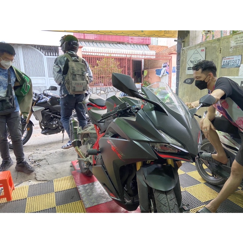 Dán chống trầy mặt đồng hồ xe Cb150r cb300r