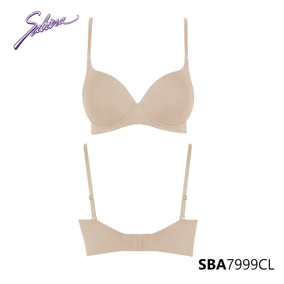 Áo Lót Mút Dày Siêu Nâng Ngực Gọng Silicone Không Gãy Bản Dây Không Viền May Doomm Doomm Wireless By Sabina SBA7999