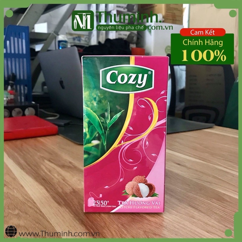 Trà Cozy Túi Lọc Có Đủ Hương Hộp 50g (25 gói)