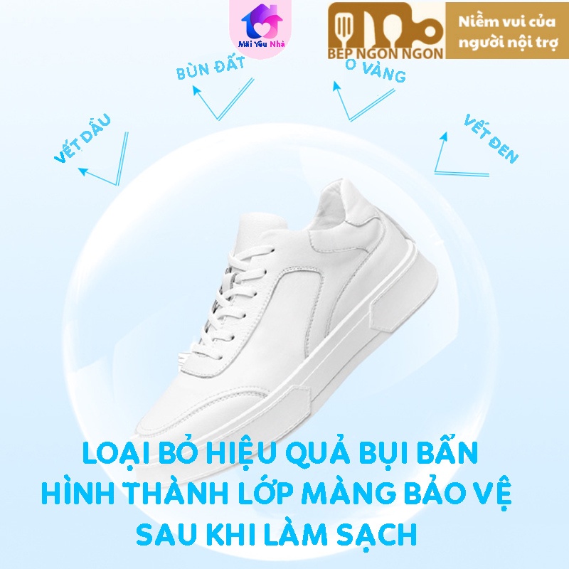 Bột giặt tẩy sáng giầy trắng-BEP NGON NGON