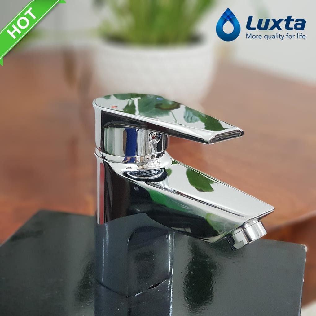 Vòi LAVABO nóng lạnh Luxta L1214X3 tặng 2 dây cấp, Bh 5 năm