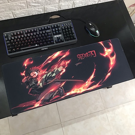 [HCM][PHỤ KIỆN GAMING] Lót Chuột, Pad Chuột Size Lớn 70x30 cm dày 3mm Bề Mặt Speed Di Chuột Cực Êm