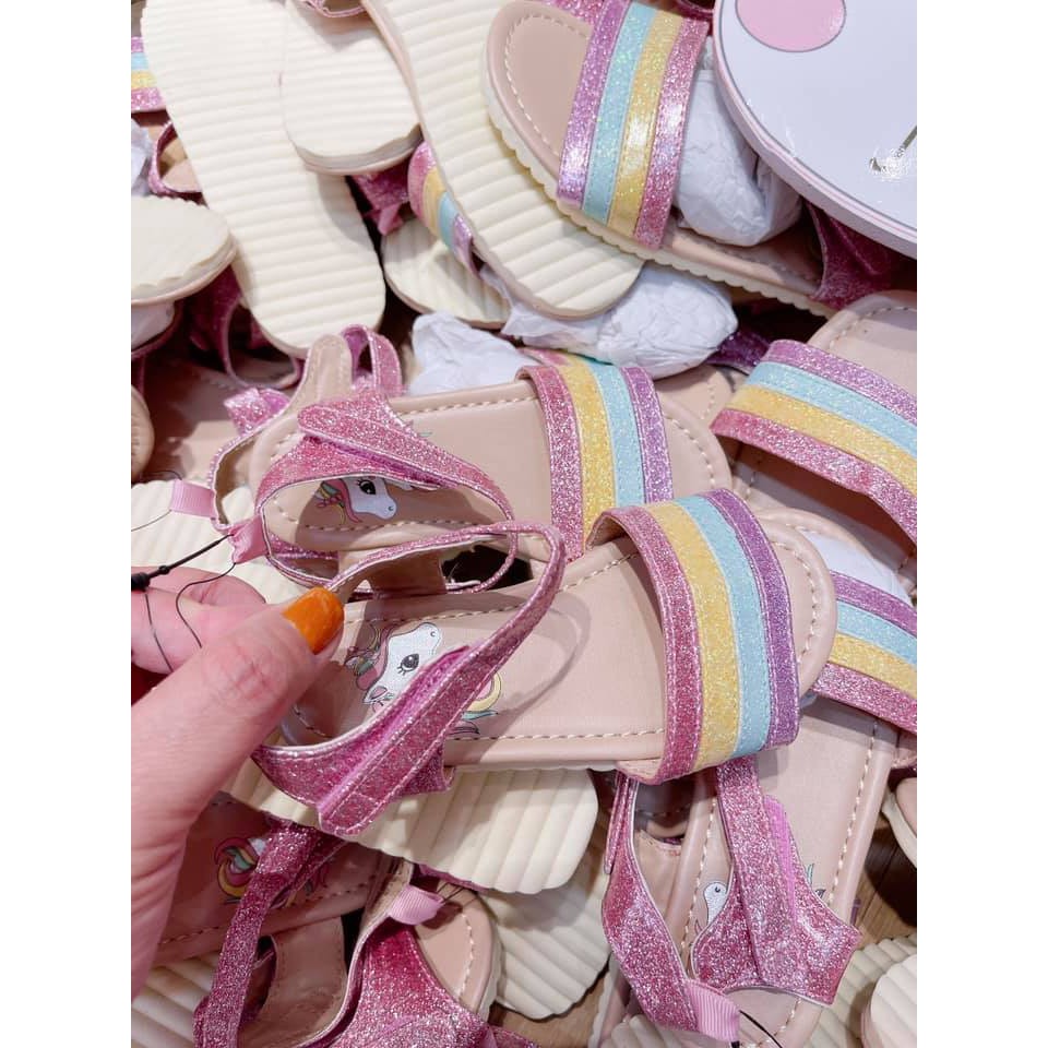 Dép sandal hm cầu vồng pony ❤️ FREESHIP ❤️ Dép sandal hm cầu vồng pony cho bé