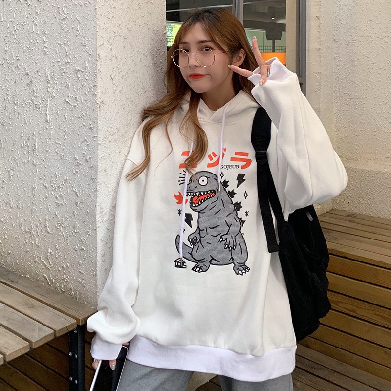 [ Có Video ] Áo hoodie nam nữ Kích thước từ 40 tới 70kg Rồng Khủng Long Kisumo chất nỉ bông ấm dày dặn | BigBuy360 - bigbuy360.vn