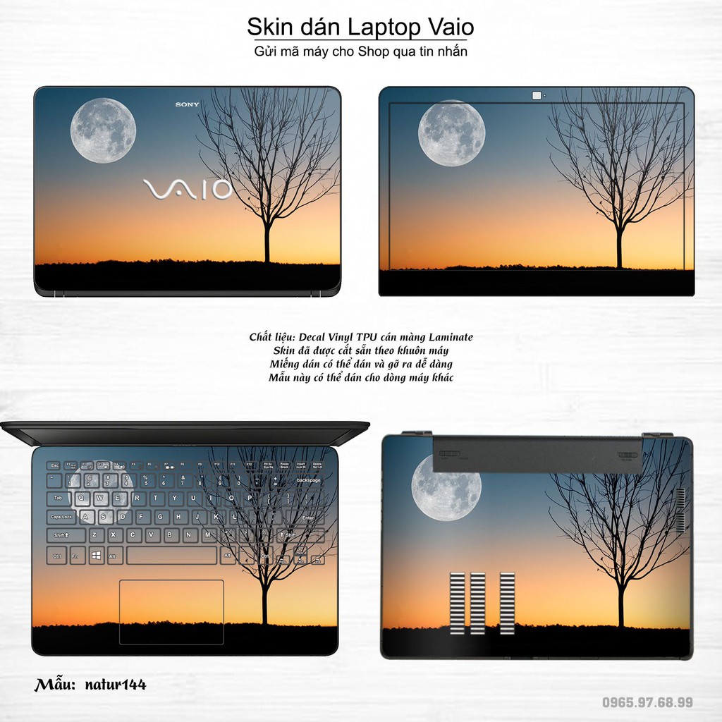 Skin dán Laptop Sony Vaio in hình thiên nhiên _nhiều mẫu 6 (inbox mã máy cho Shop)