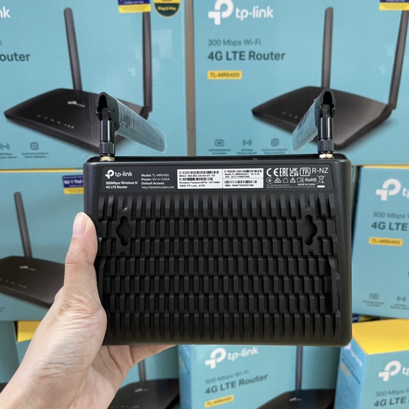 Phát wifi 4G cắm điện trực tiếp TP LINK TL-MR6400 Chính Hãng