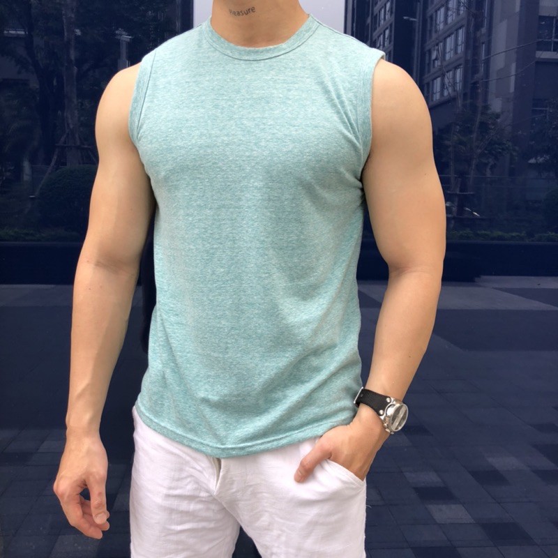 [FREESHIP] Áo Ba Lỗ Sát Nách Tanktop Nam Thể Thao Đẹp Chất Cotton 100% Siêu Mềm Mịn Mát Mẻ Hơn 25 Màu