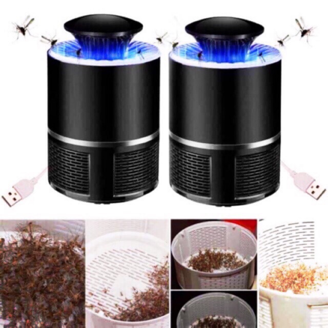 Đèn Bắt Muỗi Thông Minh- Máy Bắt Côn Trùng Bảo Vệ Gia Đình. Loại chính hãng bảo hành 12 tháng