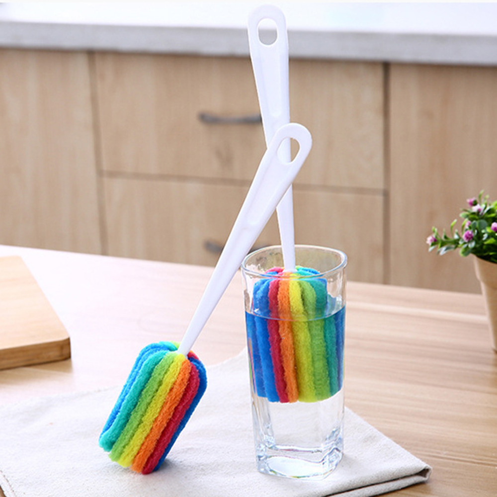 Cọ Vệ Sinh Ly Cốc Cán Dài Tiện Lợi