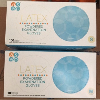 Gang tay cao su y tế Malaysia Hộp 100c