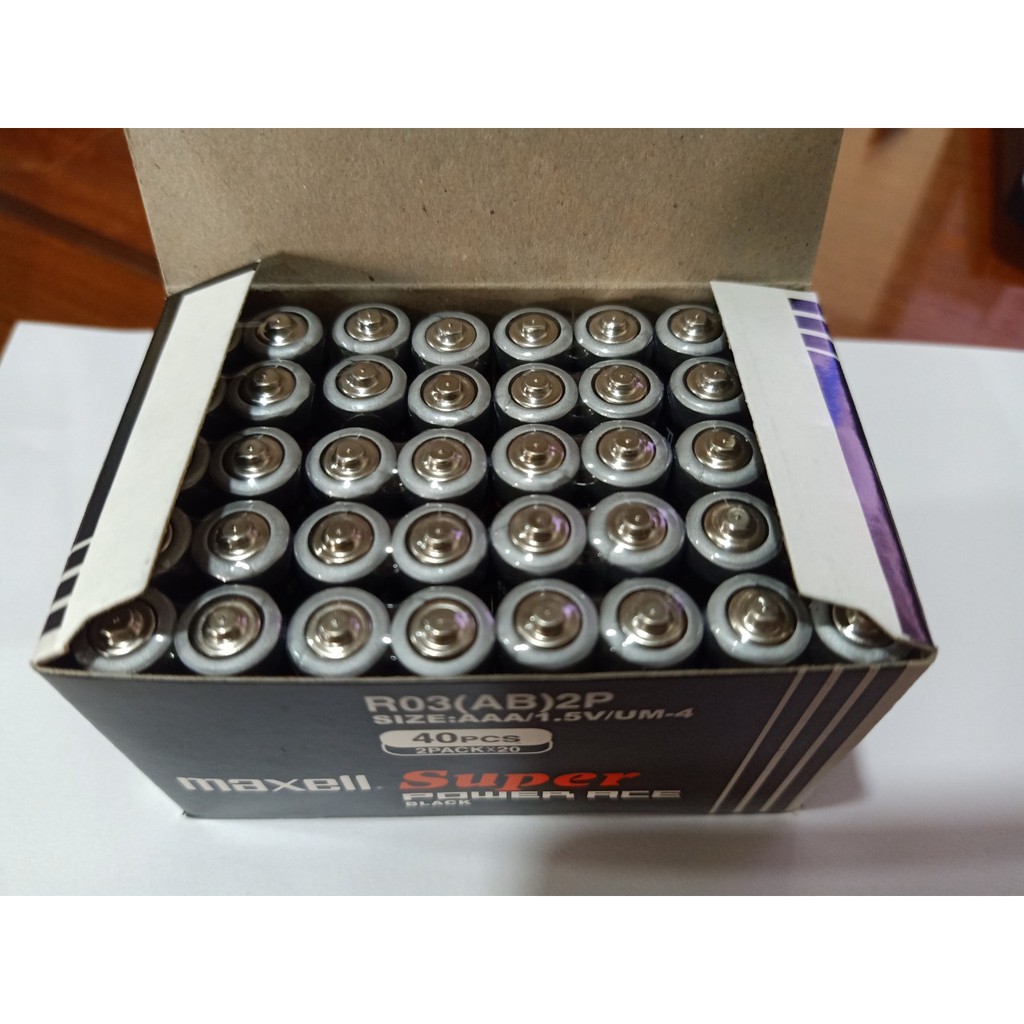 combo 2 viên Pin Maxell AA, AAA giá rẻ chính hãng dùng cho đồng hồ, remote