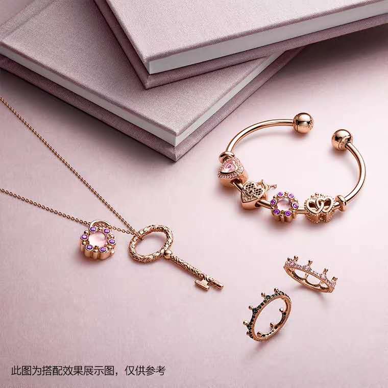 Vòng Tay Hở Pandora Mạ Bạc 925