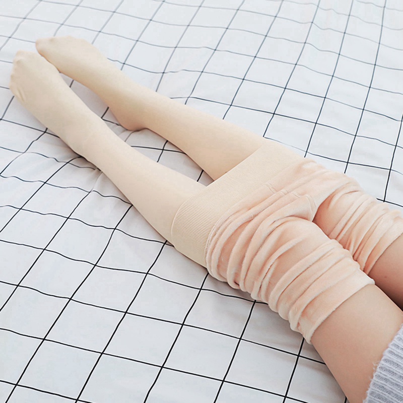 Quần Tất Dày Co Giãn Giữ Ấm Mùa Đông Thời Trang Cho Nữ