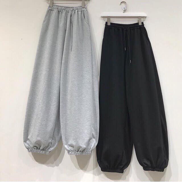 Quần Jogger chun ống chơn chất nỉ dày dặn hàng i hình chuẩn from thể thao cá tính SHINO