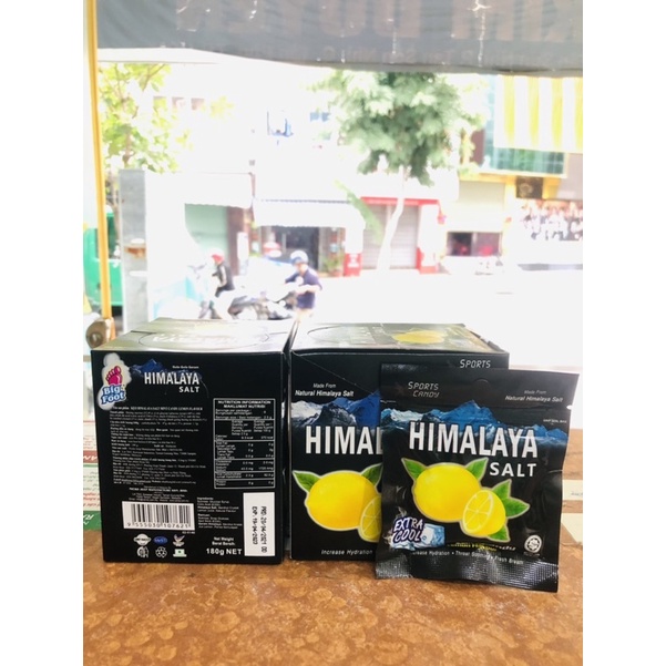 Kẹo ngậm chanh muối HIMALAYA SALT date mới