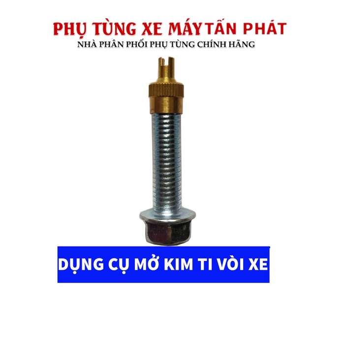 Dụng Cụ Tháo Mở Kim Ti Van Ruột Xe - Xe Đạp - Xe Máy - Ô Tô